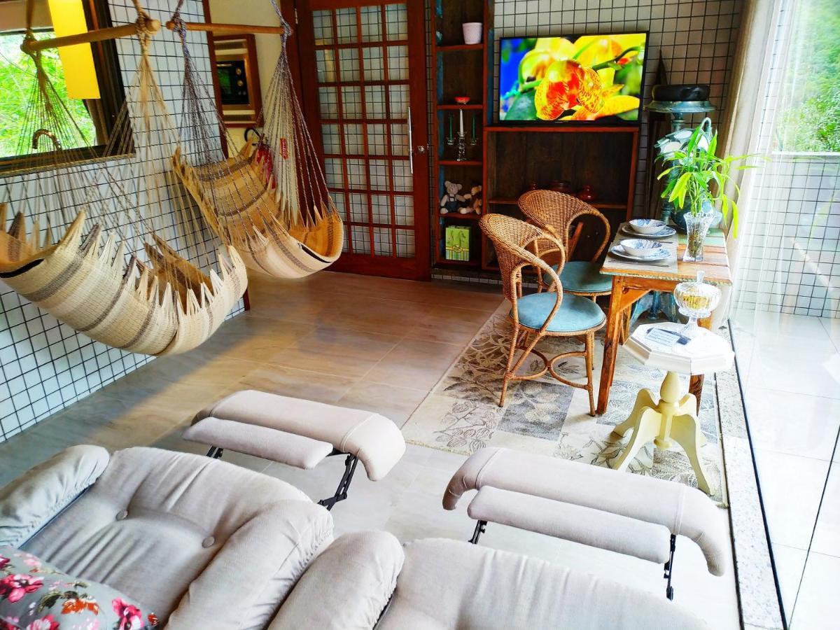 Casa Na Montanha Com Vista Para O Mar Florianópolis 外观 照片